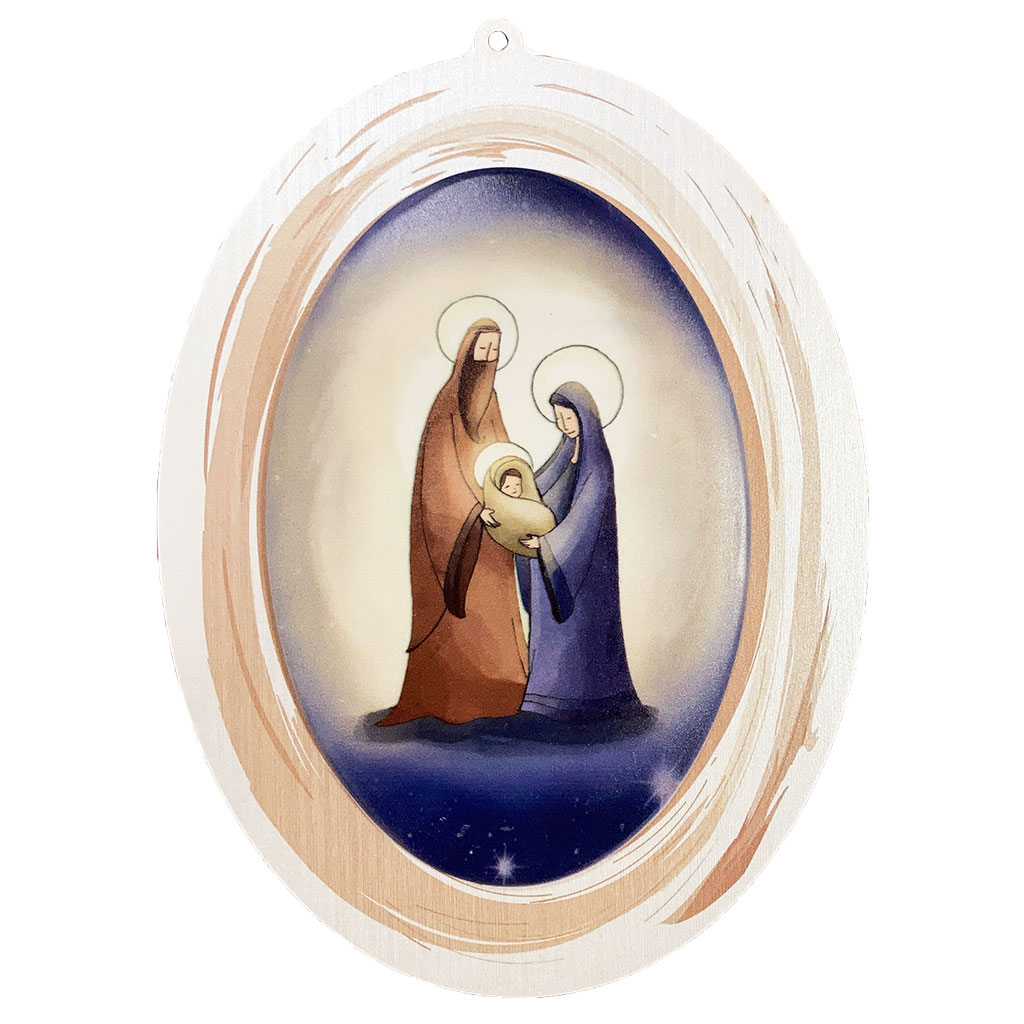 ICONA OVALE INSERTO NATIVITA'