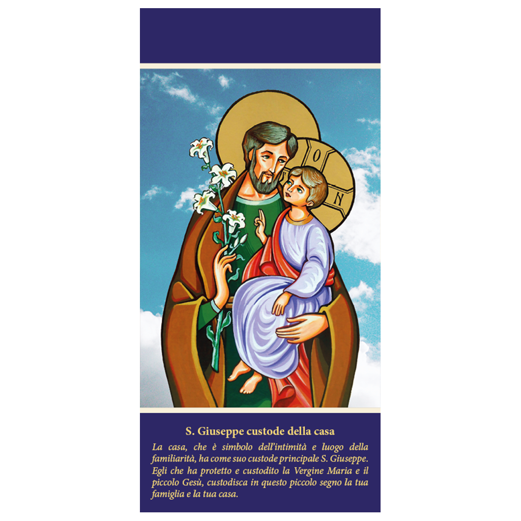 CARTONCINO BENEDIZIONE SAN GIUSEPPE